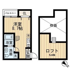 ボナール吉塚の物件間取画像